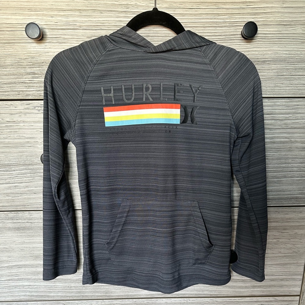 Hurley Boys light weight shirt with hood